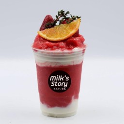 สตอเบอรี่โยเกิร์ตสมูทตี้