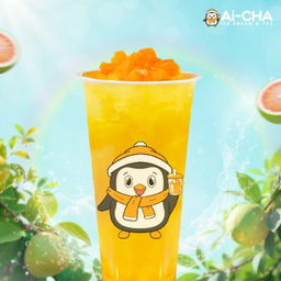 ชามะลิพีชส้มโอ