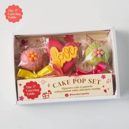 CAKEPOP FANCY BOX SET 3PC summer love theme