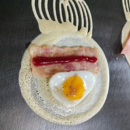 เบคอน+ไข่