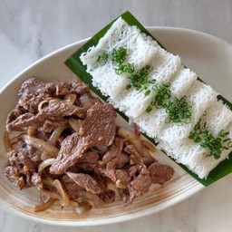 บั๊นหอยเนื้อผัด