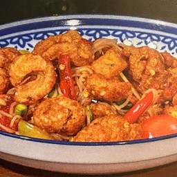 ตำลาบแคปหมู