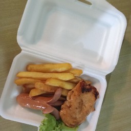 สเต็กหมูซอสแจ่ว(หมู1ชิ้น)
