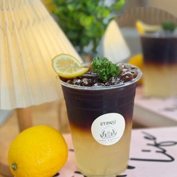 Iced Honey Lemon Americano