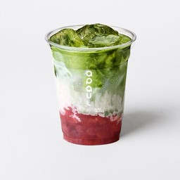 strawberry Matcha latte