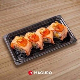Salmon Saikyo Half Roll