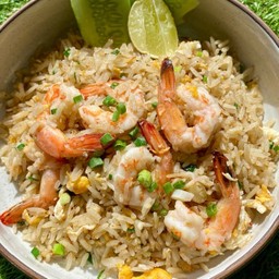 ข้าวผัดกุ้ง สไตล์จีน