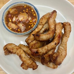 หมูทอด 100 กรัม (สันนอก)