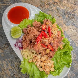 แหนมซี่โครงหมูทอด