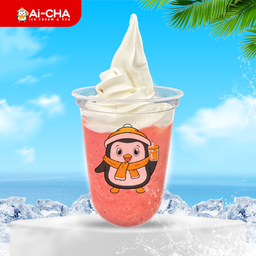 ไอศครีมสมูทตี้- สตอเบอร์รี่