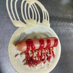 ไก่สับโซยุ+ไส้กรอก