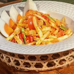 ตำไทยไข่เค็ม