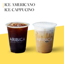 [เซตสุดฮิต] Ice Americano + Ice Cappuccino