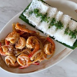 บั๊นหอยกุ้งผัด