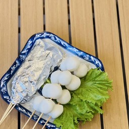 ลูกชิ้นปลาย่าง หมา่ล่า考鱼丸