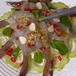 กุ้งแช่น้ำปลา