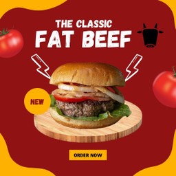 เบอร์เกอร์เนื้อ