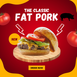 เบอร์เกอร์หมู