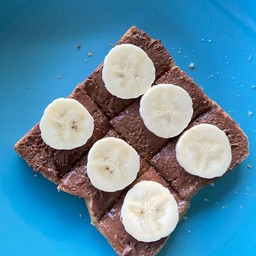 ปังแผ่นนูเทลล่ากล้วย