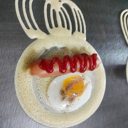 ไส้กรอก+ไข่