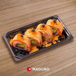 Spicy Salmon  Half Roll