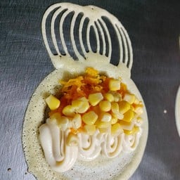 คัสตาร์ดครีม+ฝอยทอง+ข้าวโพดหวาน