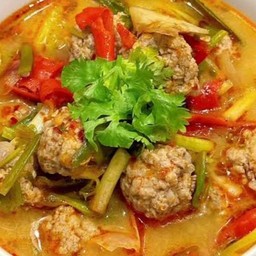 ต้มยำหมูสับน้ำข้น