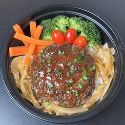 Hamburg Beef Bowl | ข้าวหน้าเนื้อแฮมเบิร์ก