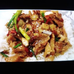 หมูผัดน้ำพริกเผา