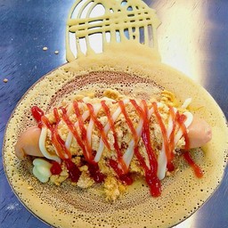 ไส้กรอก+หมูหยอง