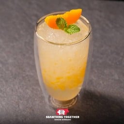 French Peach Citrus Soda