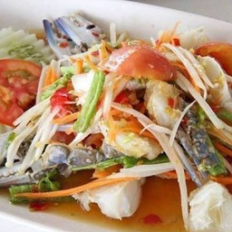 ตำปูม้าสดๆ