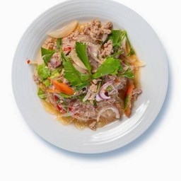 ยำวุ้นเส้นหมูสับ