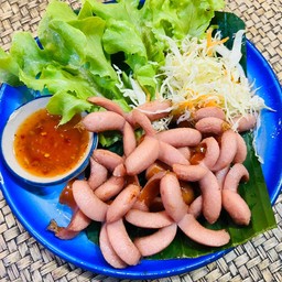 ไส้กรอกทอด