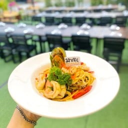 สปาเก็ตตี้ผัดขี้เมาทะเล