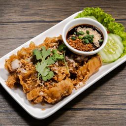 หมูทอดมหาศาล (กับข้าว)