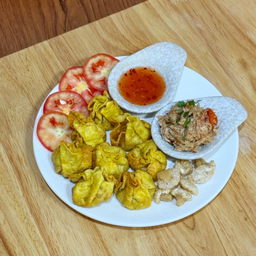 เกี๊ยวห่อหนุน Spicy Jackfruit Dumplings