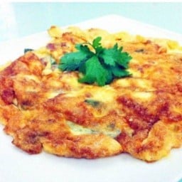 เฮียนัทราดหน้าหมูหมัก & ไข่เจียวทรงเครื่อง รามอินทรา 89