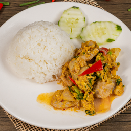 ข้าวผัดผงกะหรี่