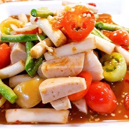 ตำไหลบัวหมูยอ