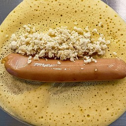 ไส้กรอก+ไก่สับ