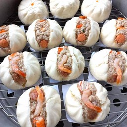 จีบคละไส้+ซาเปาหมูสับไซร้เอ็ม