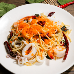 ผัดขี้เมาเส้น