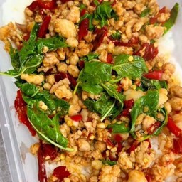 กะเพราหมูสัพ