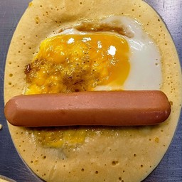 ไข่นก+ไส้กรอก