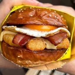 B.E.C. (Bacon Egg & Cheese Breakfast Sandwich)