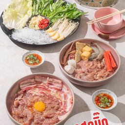 หมูกระทะชุดสุดบิ๊ก