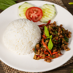 ข้าวผัดกะเพรา