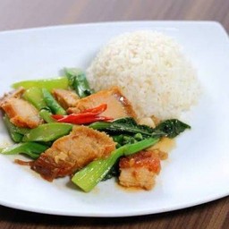 ข้าวผัดคะน้า