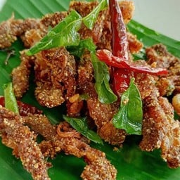 ลาบทอด
